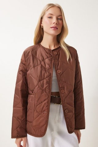 Veste regular - Marron