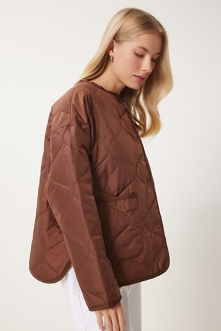 Veste regular - Marron