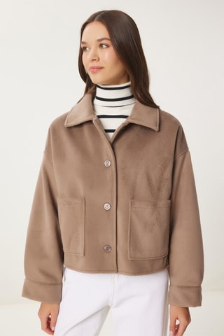 Veste regular - Beige