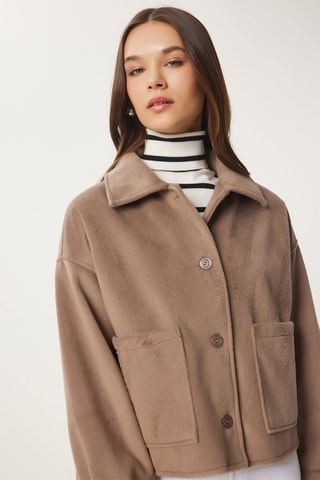 Veste regular - Beige