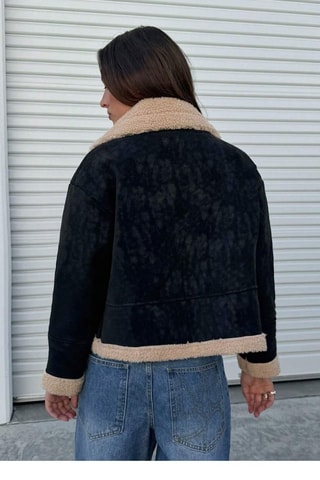 Veste en laine - Noir