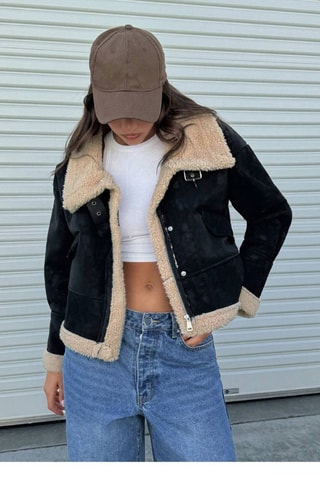 Veste en laine - Noir