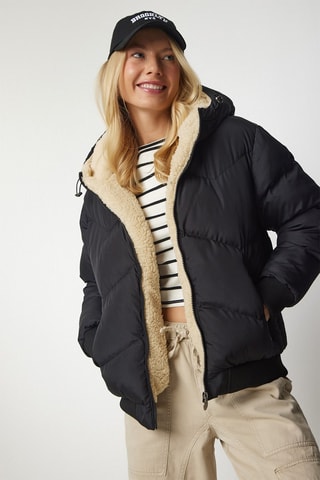 Veste à capuche - Noir