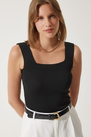 2 tops - Beige et noir