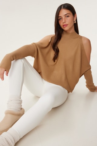 Top oversize - Beige