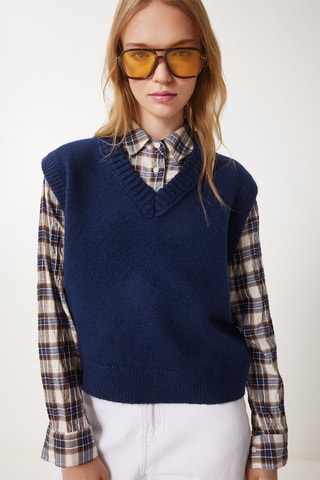 Top regular - Bleu marine