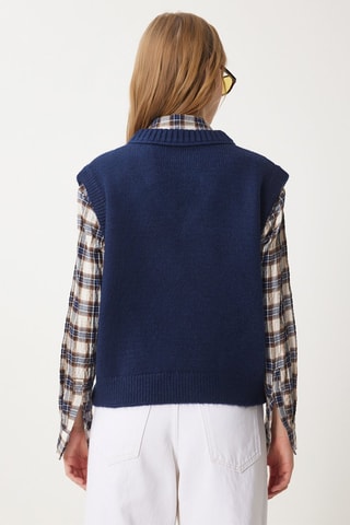 Top regular - Bleu marine