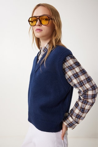 Top regular - Bleu marine