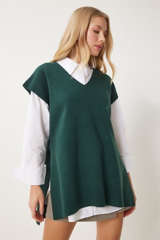 Top regular - Vert foncé