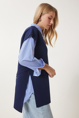 Top regular - Bleu marine