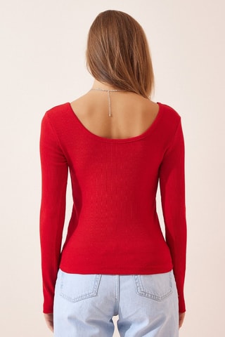 Top slim - Rouge