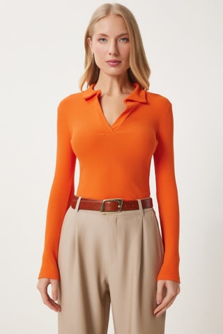 Top - Orange
