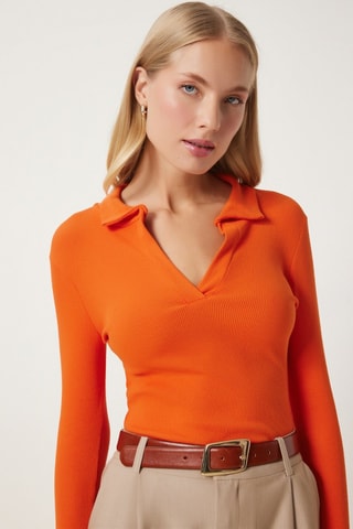 Top - Orange