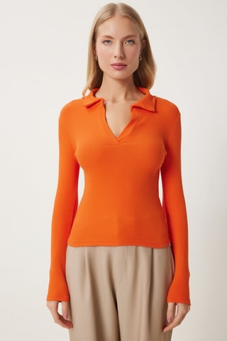 Top - Orange