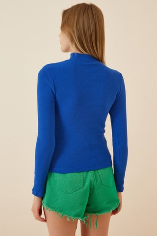 Top Bleu foncé