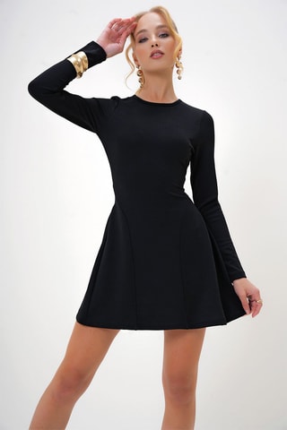 Robe patineuse - Noir