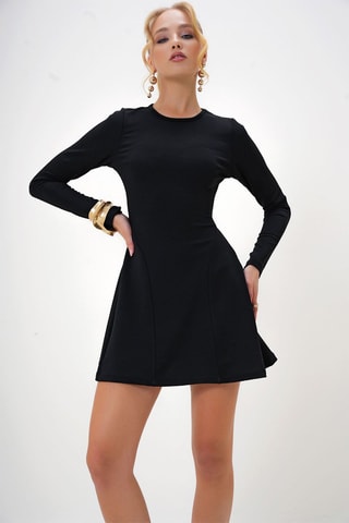 Robe patineuse - Noir