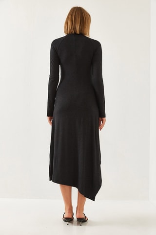 Robe asymétrique regular - Noir