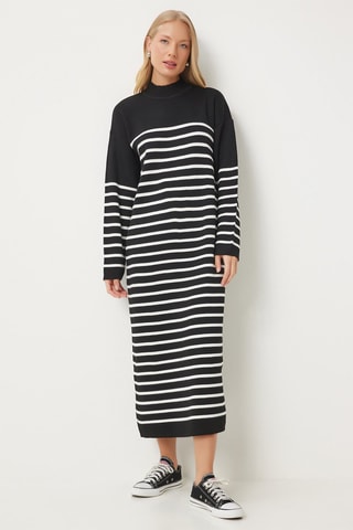 Robe pull regular - Noir 