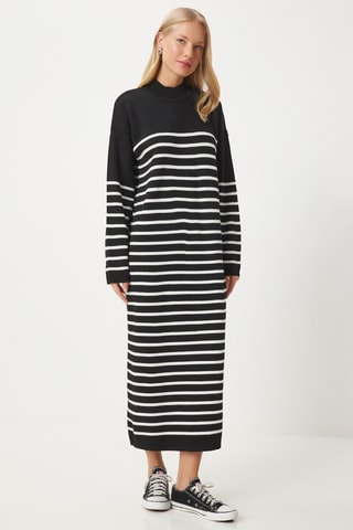 Robe pull regular - Noir 