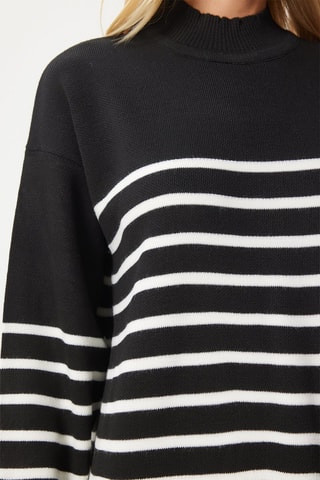 Robe pull regular - Noir 