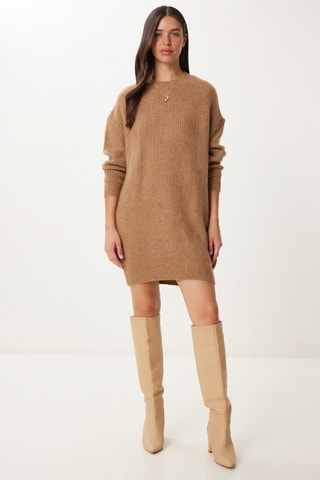 Robe pull oversize - Beige