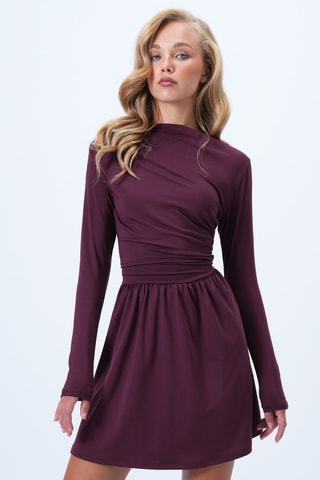 Robe patineuse - Violet