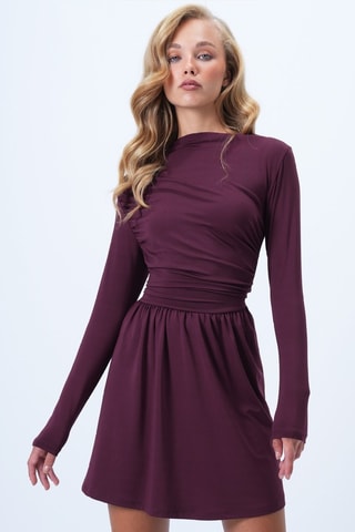 Robe patineuse - Violet