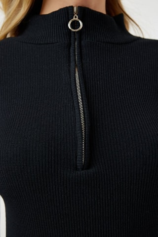 Robe trapèze regular - Noir