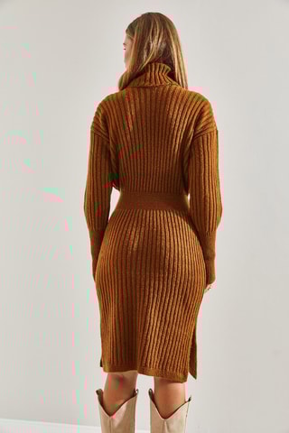 Robe pull regular - Marron