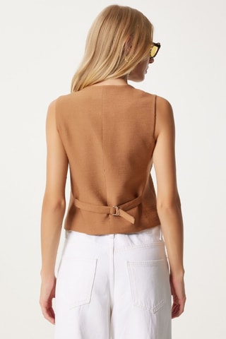 Gilet de costume - Marron