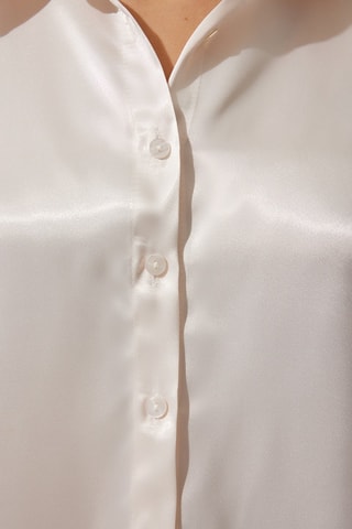 Chemisier regular - Crème