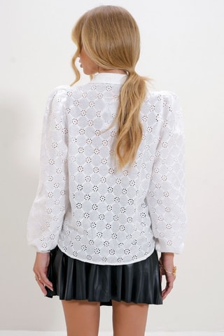 Chemisier - Blanc