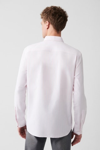 Chemise regular - Rose pâle
