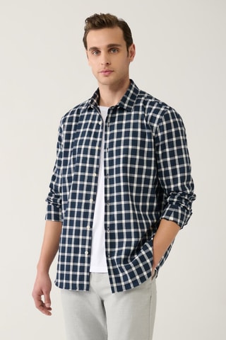 Chemise relaxed - Bleu