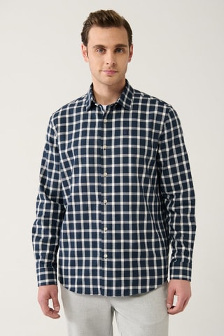 Chemise relaxed - Bleu