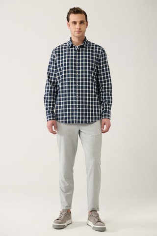 Chemise relaxed - Bleu