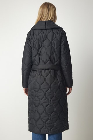 Doudoune longue - Noir