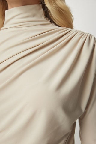 Blouse slim - Crème