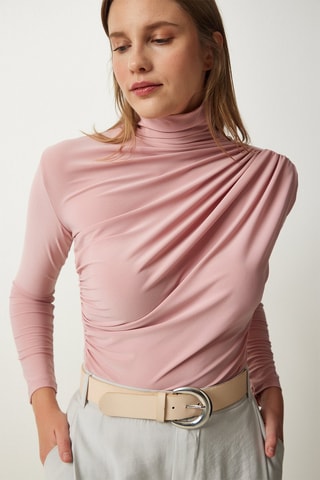 Blouse slim - Rose