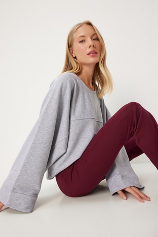 Sweat oversize - Gris