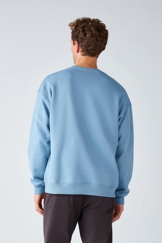 Sweat oversize - Bleu clair