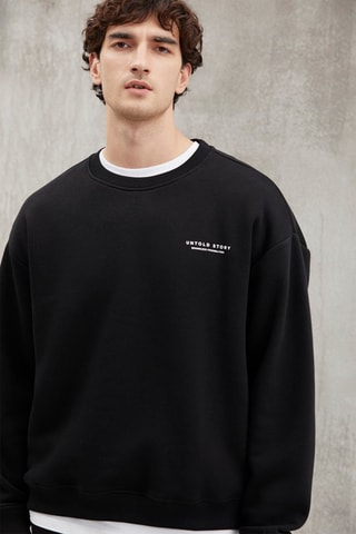 Sweat oversize - Noir
