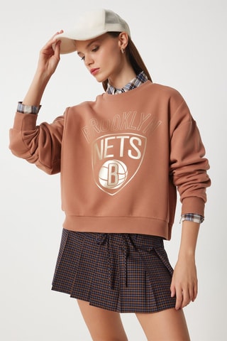 Sweat regular - Marron