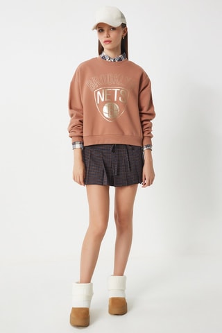 Sweat regular - Marron