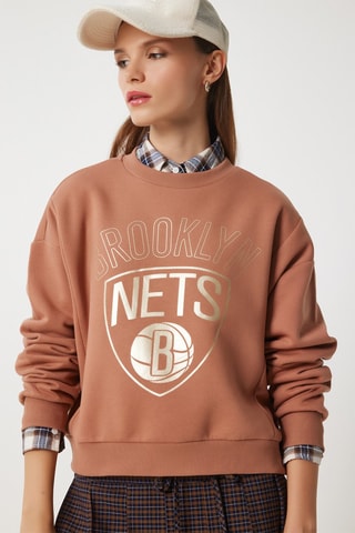 Sweat regular - Marron