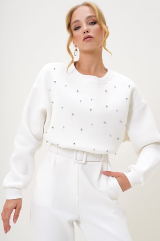 Sweat regular - Blanc