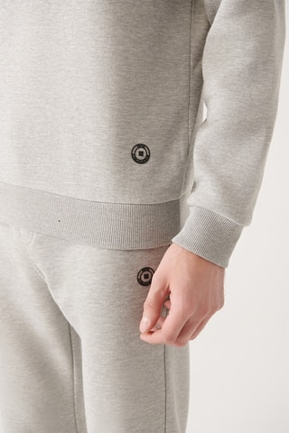 Sweat regular - Gris clair
