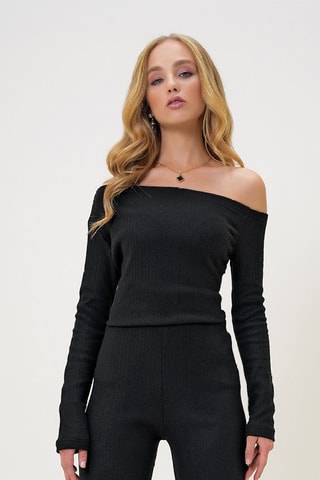 Blouse et pantalon - Noir