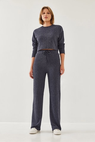 Top et pantalon - Bleu marine